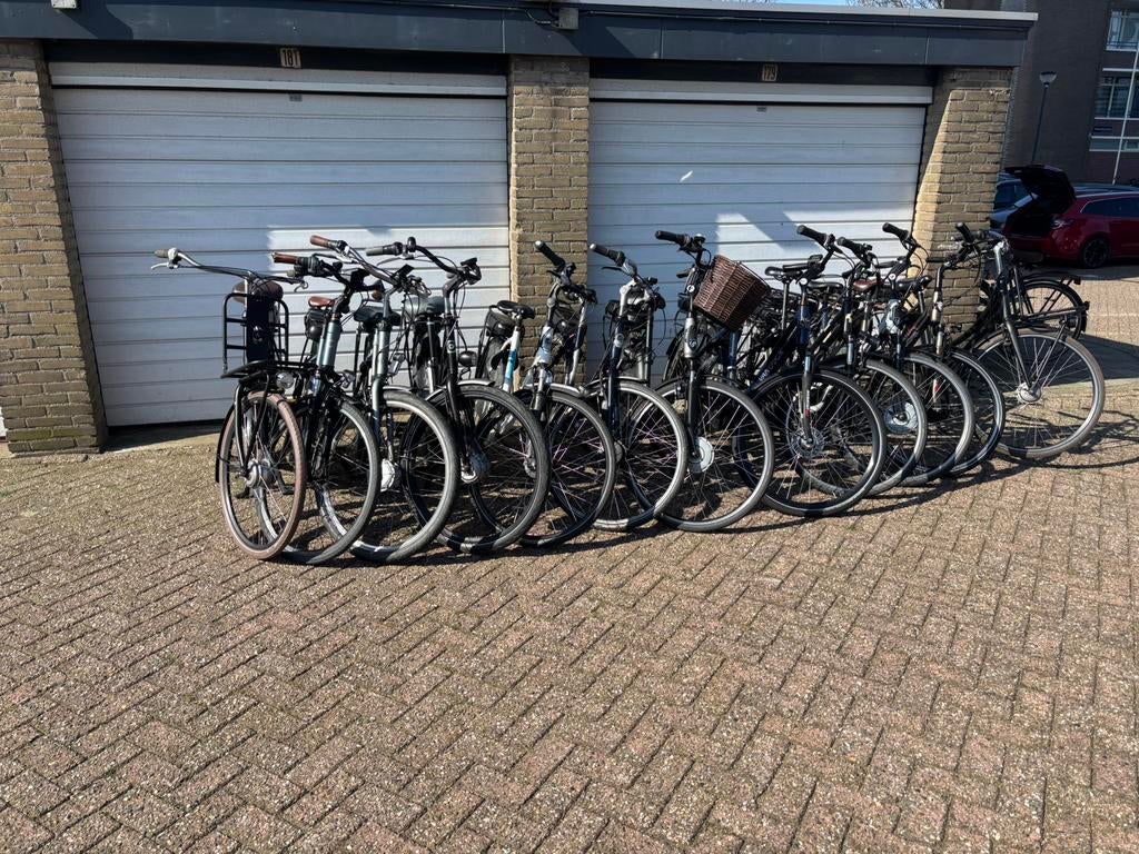 Partij E-Bikes Rijklaar 12 stuks compleet, Fietsen en Brommers, Overige Fietsen en Brommers, Ophalen of Verzenden, Zo goed als nieuw