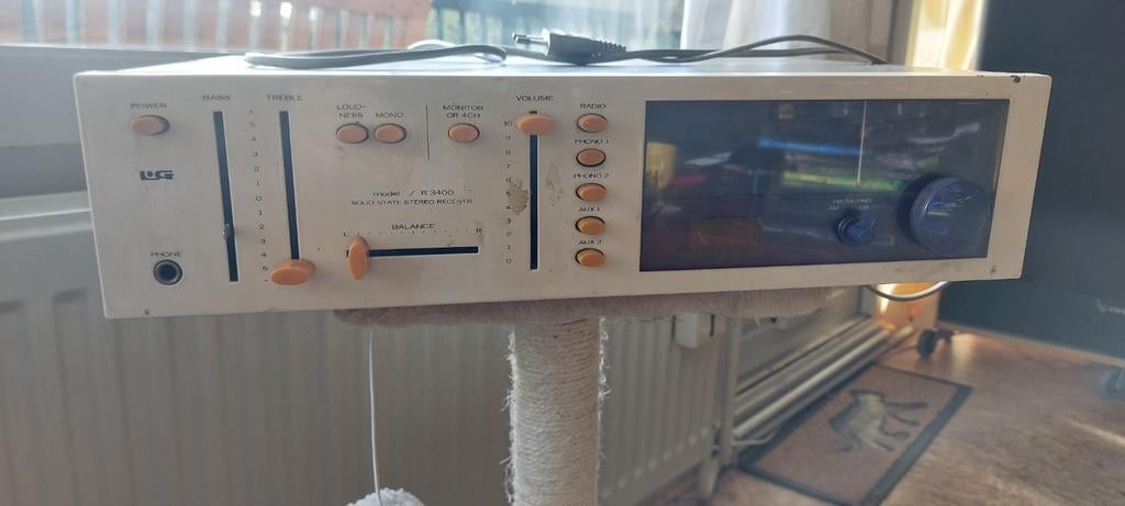 (LUXMAN)L&G R3400, Audio, Tv en Foto, Versterkers en Receivers, Ophalen of Verzenden, Minder dan 60 watt, Overige merken