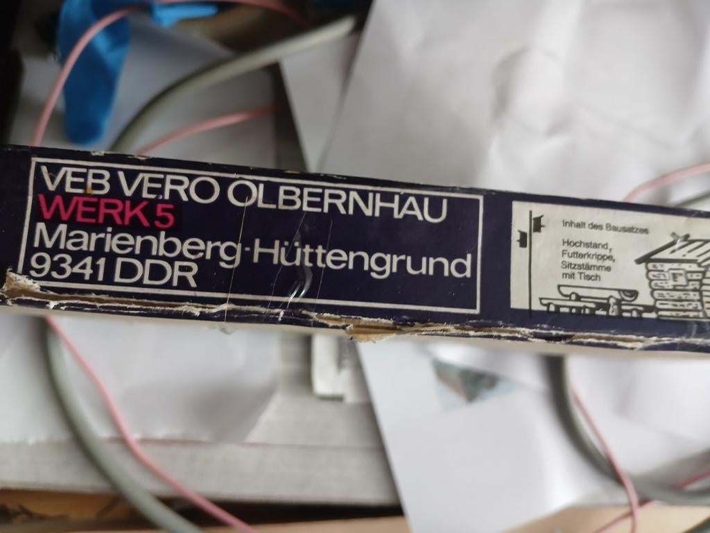 VEB VERO OLBERNHAU WERK 5 Marienberg-Hüttengrund, Hobby en Vrije tijd, Ophalen of Verzenden
