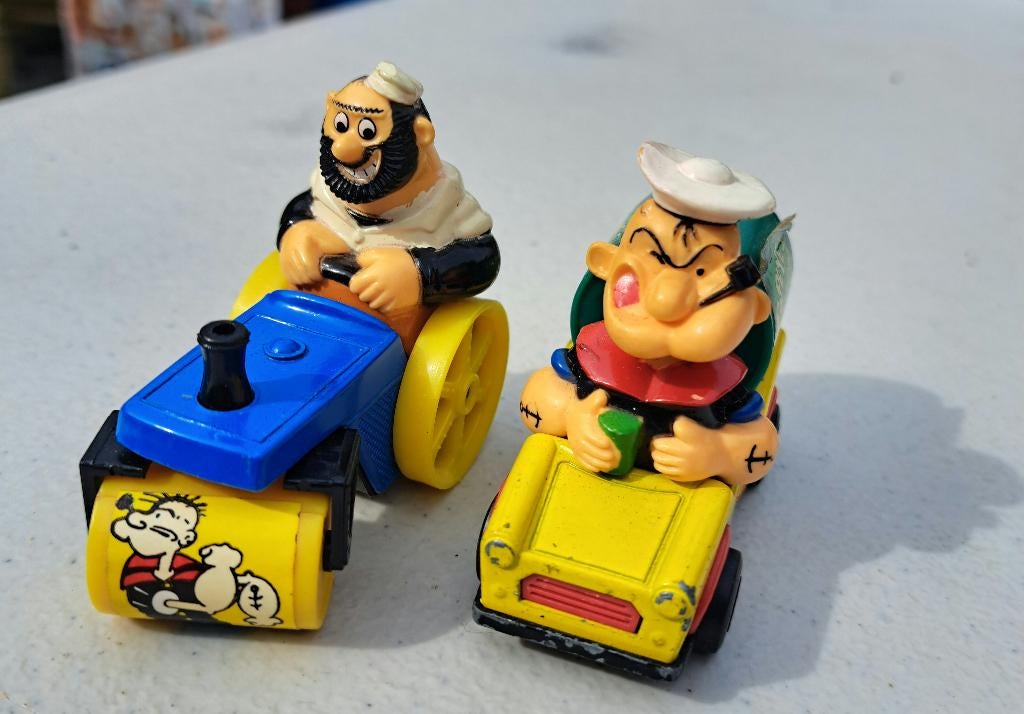 Verzameling auto's Popeye, Ophalen of Verzenden, Groter dan 1:32, Auto, Overige merken