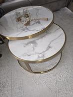 Marmere salontafel, Huis en Inrichting, Ophalen of Verzenden, Zo goed als nieuw