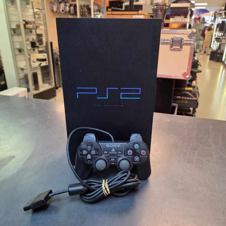 Playstation 2 Phat - 1 Controller - In Gebruikte Staat, Spelcomputers en Games, Spelcomputers | Sony PlayStation 2, Zo goed als nieuw