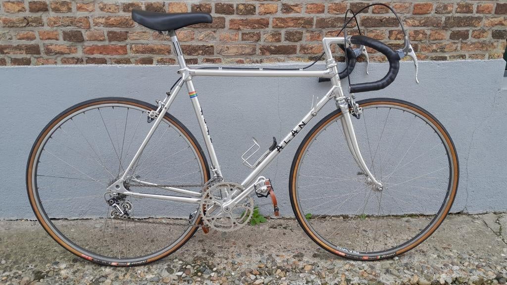 Retro alan racefiets campagnolo super record, 53 tot 57 cm, Ophalen, Overige merken, 10 tot 15 versnellingen