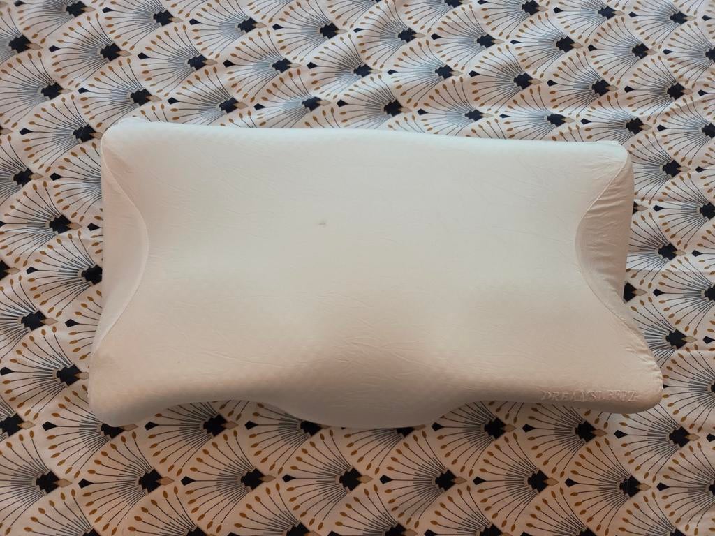 Ergonomisch kussen Dreamsleepz, Ophalen of Verzenden, Eenpersoons, Wit, Kussen