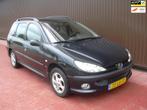 Peugeot 206 SW 1.4 XS, Auto's, Peugeot, Voorwielaandrijving, 4 cilinders, Zwart, Origineel Nederlands