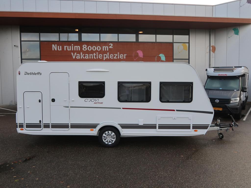 Dethleffs C'Joy 480 QLK ACTIVE !! ACTIE MODEL !!!, Schokbreker, 750 - 1000 kg, Dethleffs, 5 tot 6 meter