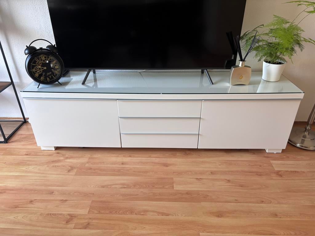 Ikea Besta tv meubel, Huis en Inrichting, Kasten | Televisiemeubels, Ophalen, 150 tot 200 cm, Zo goed als nieuw, Minder dan 100 cm