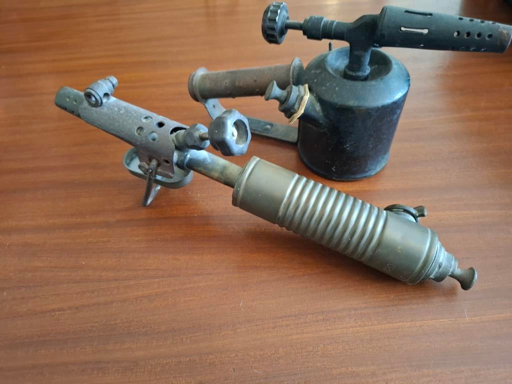 2x Barthel (Soldeer) branders - no. 301 en 161, Antiek en Kunst, Ophalen of Verzenden