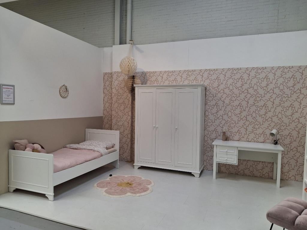 Tienerkamer Bopita Charlotte, Ophalen, 85 tot 100 cm, Zo goed als nieuw, Lattenbodem