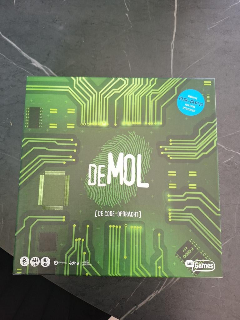 De Mol: De Code-Opdracht Bordspel - Zo goed als nieuw, Vijf spelers of meer, Ophalen of Verzenden, Zo goed als nieuw, Just Games