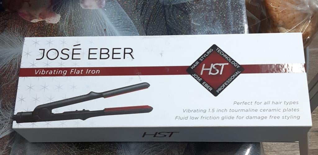José Eber HST Vibrating Flat Iron, Sieraden, Tassen en Uiterlijk, Uiterlijk | Haarverzorging, Ophalen of Verzenden