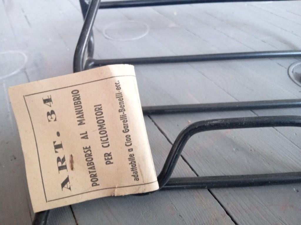 Nos bagagerekje, achterrekje voor een Ciao Garelli, Benelli, Ophalen of Verzenden, Nieuw, Overige typen, Overige merken