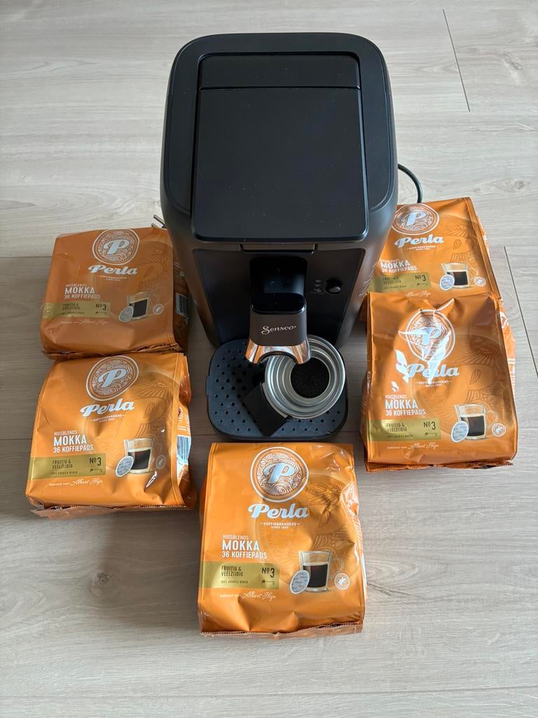 Philips senseo maestro zwart., Ophalen, Afneembaar waterreservoir, Koffiemachine, Zo goed als nieuw