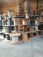 Gebruikte Houten Haspels met PVC Binnenkant - Diverse Maten, Ophalen