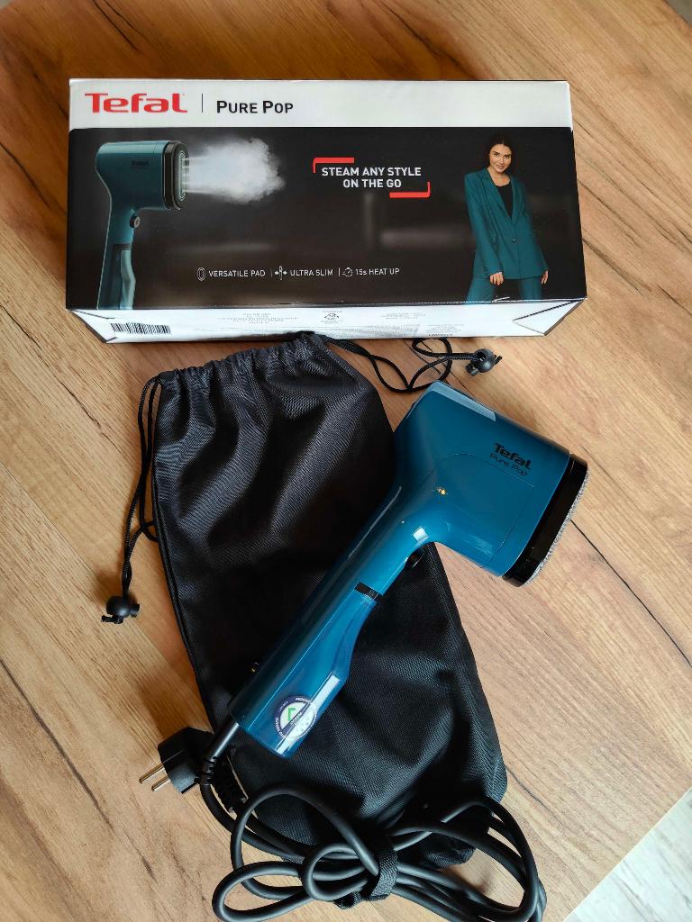 Tefal Pure Pop Kledingstomer - DT2020, Witgoed en Apparatuur, Stoomapparaten, Ophalen of Verzenden, Gebruikt, Kledingstomer