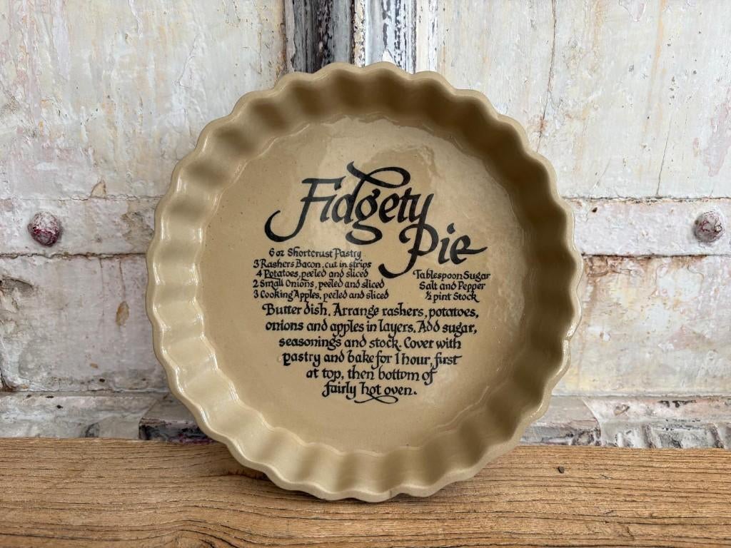 Vintage Pearson's Fidgety Pie ovenschaal quice schaal, Ophalen of Verzenden