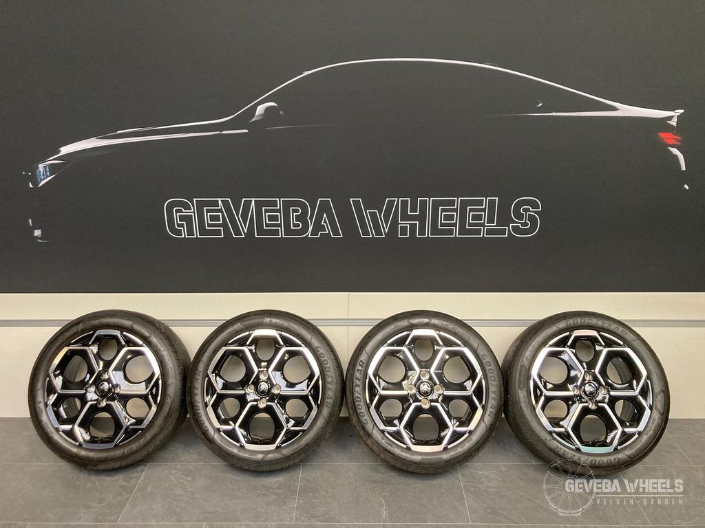 17” originele Citroen C3 IV velgen + banden 4x108 205/50/17, Gebruikt, -, -, Banden en Velgen