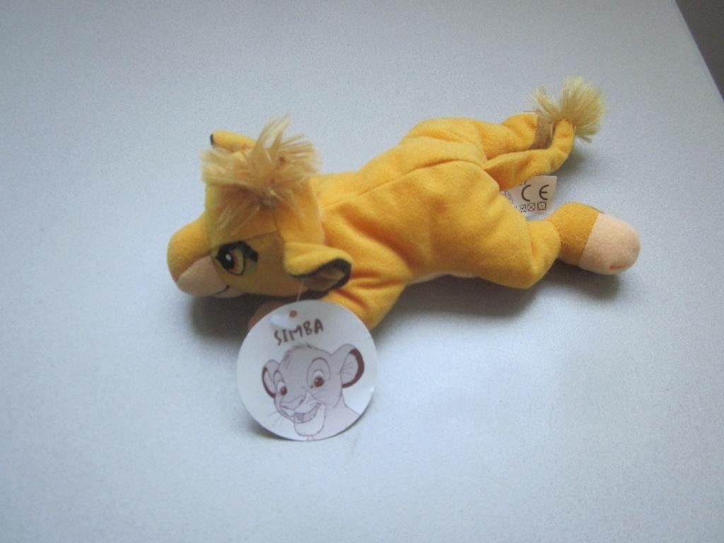 Disney Merison Retail Simba oranje/geel zacht pluche knuffel, Kinderen en Baby's, Speelgoed | Knuffels en Pluche, Oranje, Overige merken