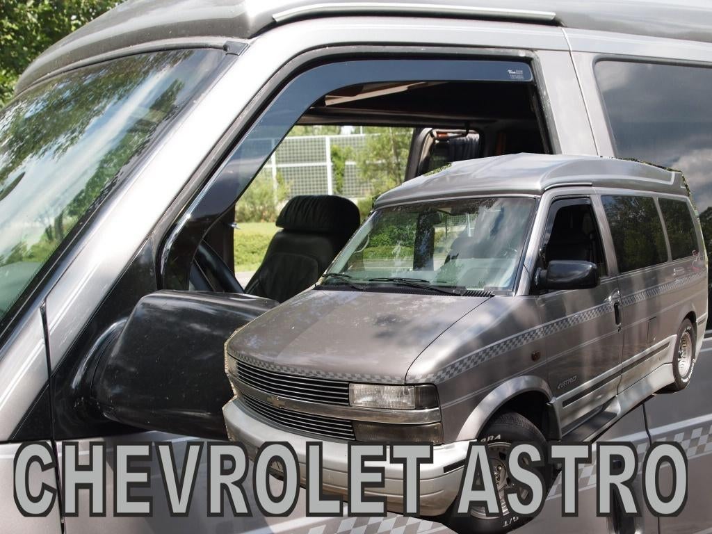 zijwindschermen raamspoilers donker oa Chevrolet Astro Spark, Ophalen of Verzenden, Nieuw