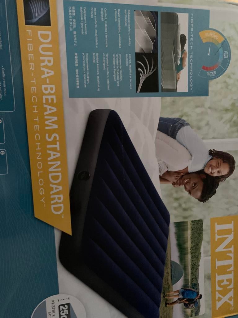 Intex luchtbed, Ophalen, Nieuw