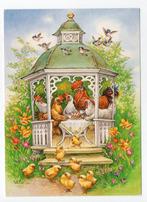 PASEN - LARS CARLSSON - Kippen - Kuikens - Zweedse kaart, Verzenden, 1980 tot heden, Gelopen, Feest(dag)