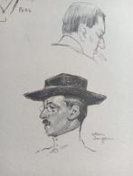 Gabrielse prent Nederlands Indië Indonesië, Ophalen of Verzenden, Voor 1940, Gebruikt, Overige onderwerpen