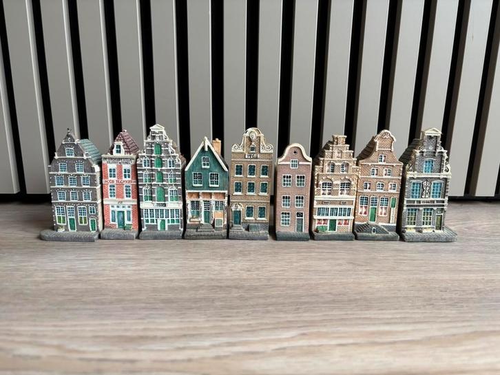 Blokker grachtenhuisjes Amsterdam / Hollandse huisjes, Verzamelen, KLM Huisjes, Ophalen of Verzenden