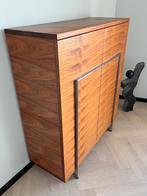 Notenhouten bergkast, Huis en Inrichting, Kasten | Overige, Ophalen, Gebruikt