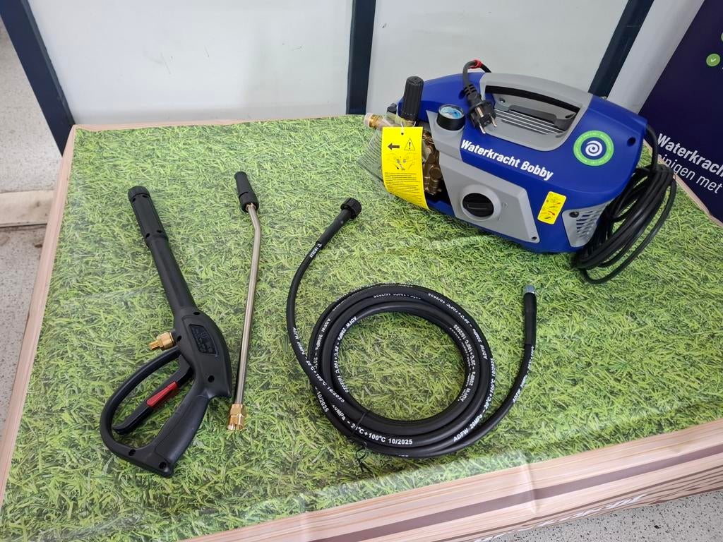 Waterkracht Bobby hogedrukreiniger, Tuin en Terras, Hogedrukreinigers, Ophalen of Verzenden, Nieuw, Elektrisch