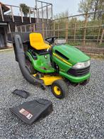 John Deere LA145 zitmaaier, Ophalen