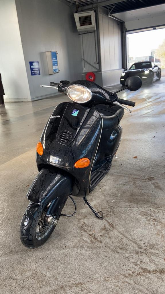 Vespa et2, Ophalen, Tweetakt, Gebruikt, Maximaal 45 km/u