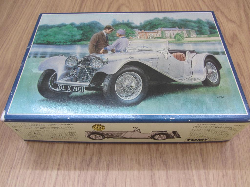 Modelbouw auto Jaguar SS100, Overige merken, Auto, Groter dan 1:32, Nieuw