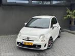 🔥Fiat 500 1.4-16V Abarth 200PK | Leder | Climate |NL auto, Voorwielaandrijving, Euro 5, 4 cilinders, Wit