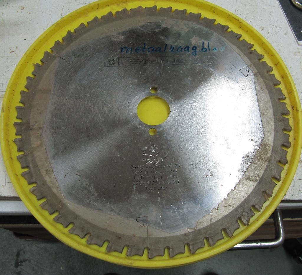 zaagblad metaal Stehle 252 mm., Minder dan 30 mm, Stehle, Ophalen of Verzenden, Zo goed als nieuw