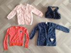 Pakket Vestje / Bolero 4x, Maat 116 / 122, Ophalen of Verzenden, Zo goed als nieuw, Meisje, Trui of Vest