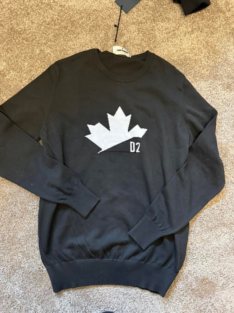 Dsquared2 trui, Kleding | Heren, Ophalen of Verzenden, Nieuw, Zwart