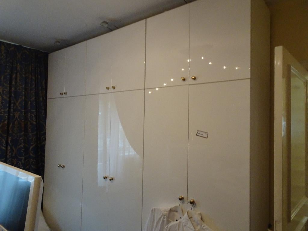 2x kledingkast met opzetdelen in goede staat, Gebruikt, 100 tot 150 cm, 150 tot 200 cm, Overige houtsoorten