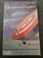 Managementblunders van geerhard bolte, Ophalen of Verzenden, Zo goed als nieuw, Management, Geerhard bolte