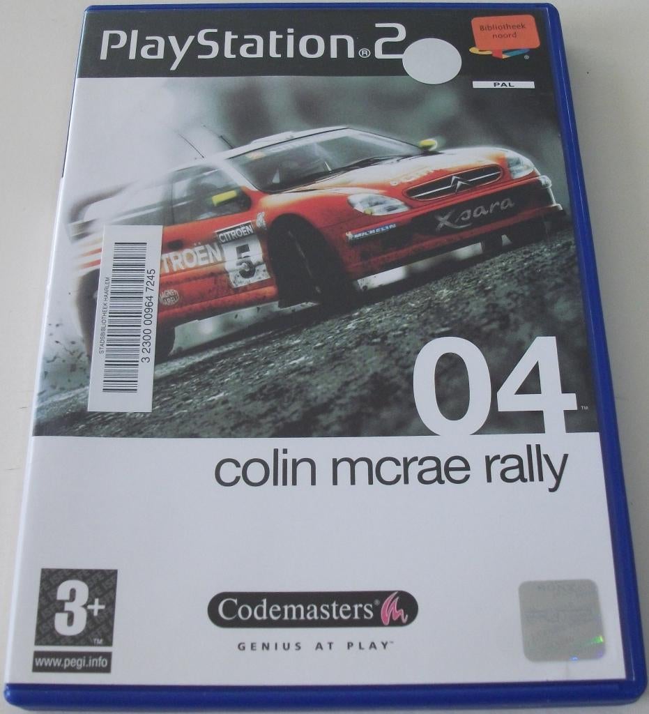 PS2 Game *** COLIN MCRAE RALLY 04 *** Je wagen total loss, Gebruikt, Racen en Vliegen, Ophalen of Verzenden, 3 spelers of meer