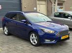 Ford Focus Wagon 1.5 Titanium Edition Clima ECC Cruise contr, Stof, 4 cilinders, 150 pk, Blauw