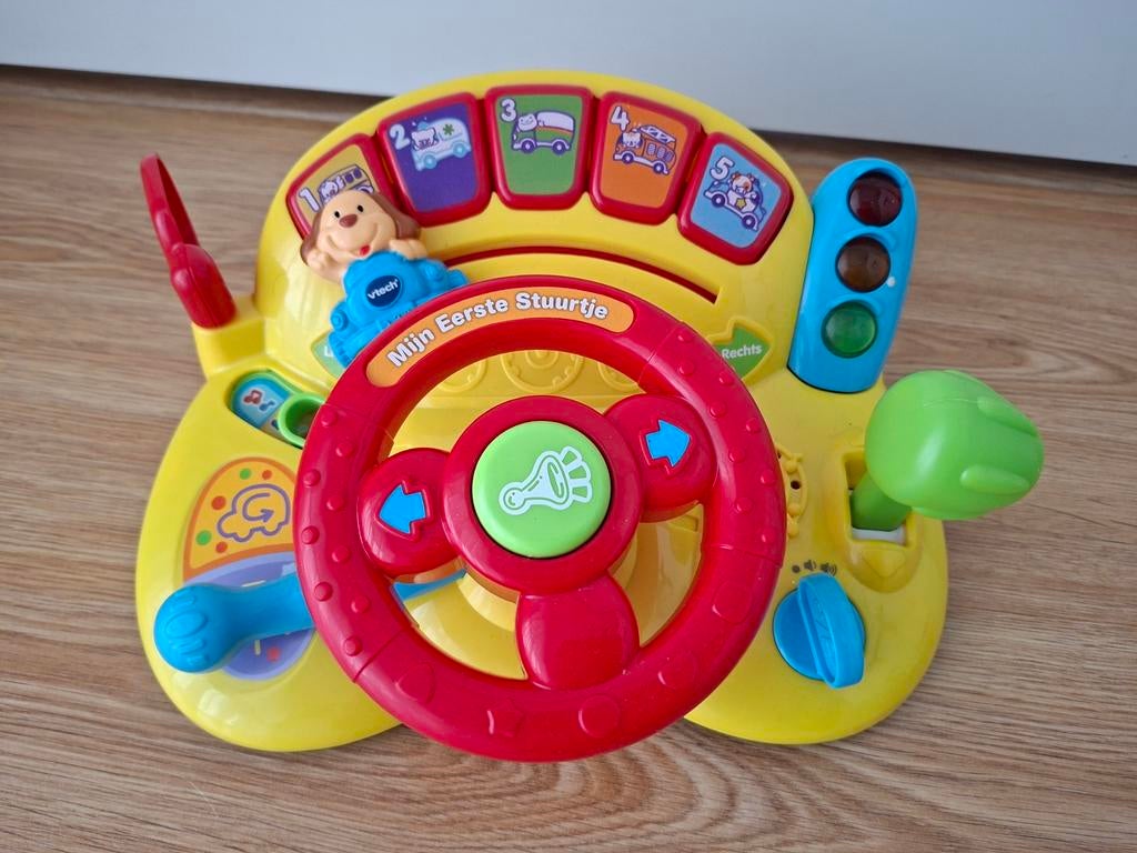 VTech Mijn Eerste Stuurtje - Interactief Speelstuur, Kinderen en Baby's, Speelgoed | Vtech, Ophalen, 6 maanden tot 2 jaar