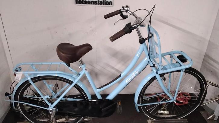 Static T1 Meisjesfiets, Fietsen en Brommers, Fietsen | Meisjes, Gebruikt, 26 inch of meer, Handrem, Versnellingen, Ophalen