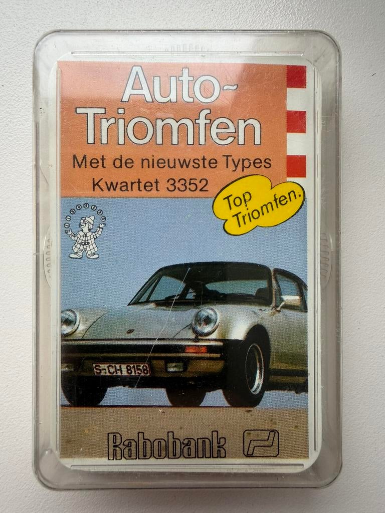 Auto kwartet: Auto Triomfen, Ophalen of Verzenden, Zo goed als nieuw, Kwartet(ten)