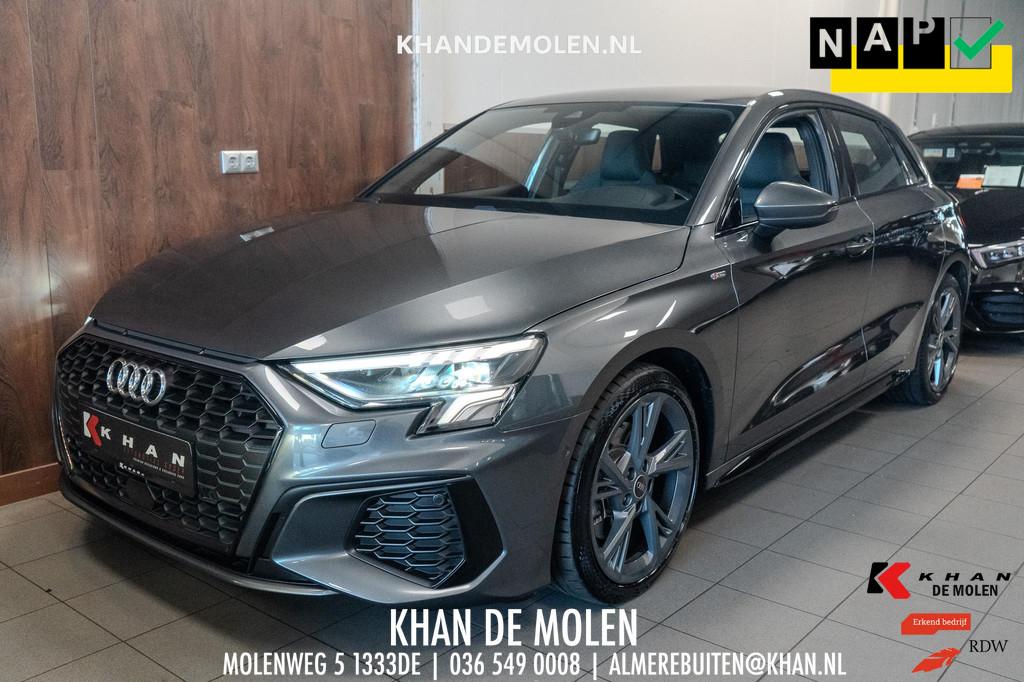 Audi A3 Sportback 30 TFSI S-Line 3x S-line|Cruise|Digital Da, Stof, Gebruikt, Start-stop-systeem, Origineel Nederlands
