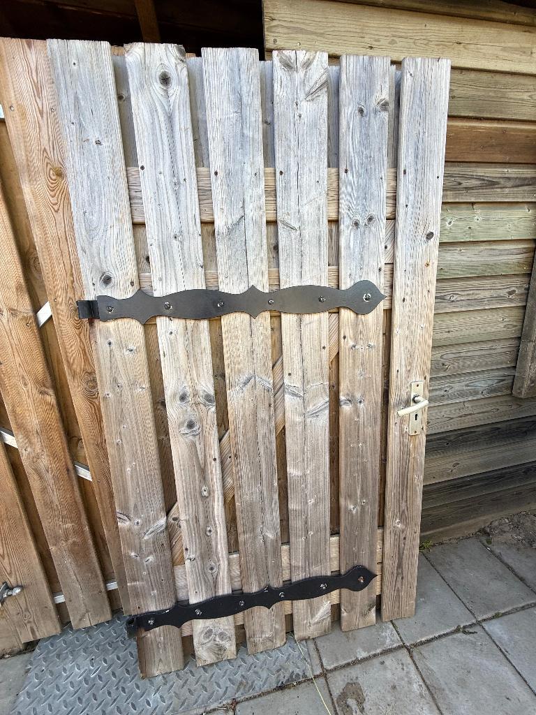 Tuin poort, Ophalen, Gebruikt, 150 tot 200 cm, Hout