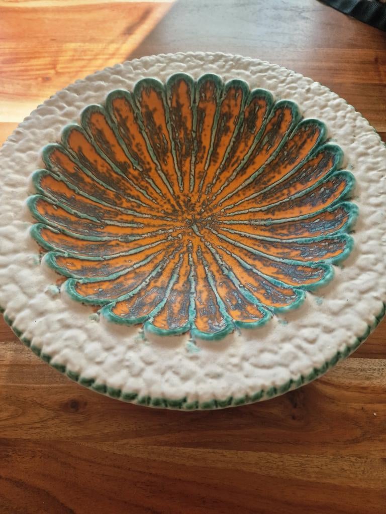 Fat Lava schaal 30cm – West Germany vintage, Antiek en Kunst, Ophalen of Verzenden