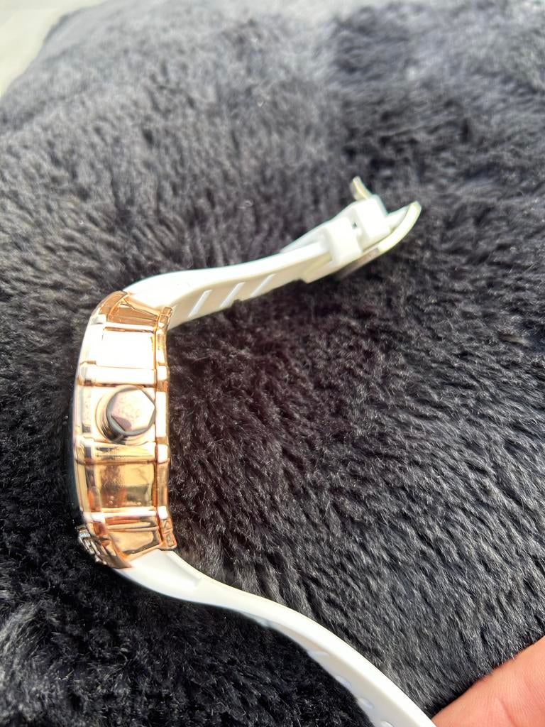 Richard Mille Gold Horloge !, Sieraden, Tassen en Uiterlijk, Horloges | Heren, Overige merken, Polshorloge, Nieuw, Kunststof