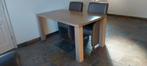 Houten eettafel - 158x87,5 cm, Ophalen, Gebruikt, 50 tot 100 cm, 150 tot 200 cm