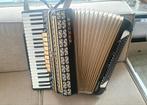 Hohner Atlantic III N Accordeon 120 bas, Muziek en Instrumenten, Accordeons, Met koffer, Zo goed als nieuw, Hohner, 120-bas