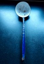 Emaille schuimspaan Kobalt blauw, Antiek en Kunst, Ophalen of Verzenden